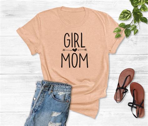 Stylish Girl Mom Shirts - Perfect for the Fashionable Mom!